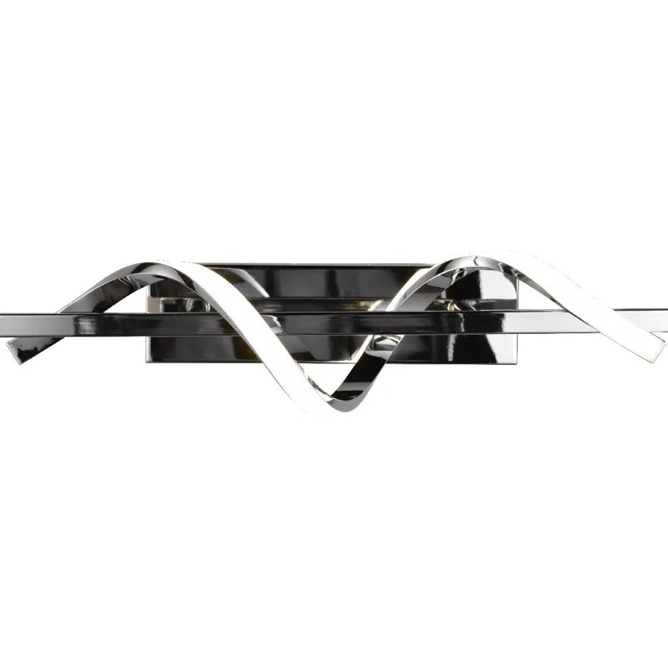 LED-seinävalaisin Trio Isabel, kromi, 4000K