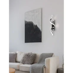 LED-seinävalaisin Trio Isabel, kromi, 4000K