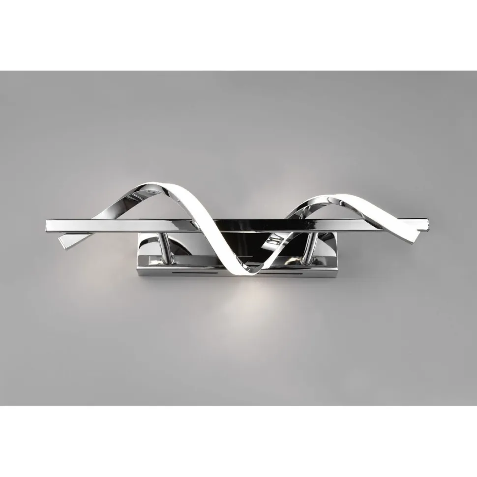 LED-seinävalaisin Trio Isabel, kromi, 4000K