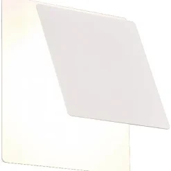 LED-seinävalaisin Trio Mio, neliö, mattavalkoinen