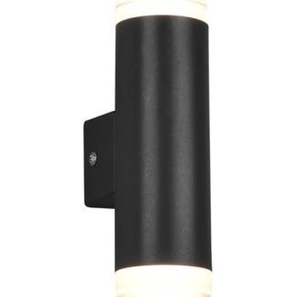 LED-seinävalaisin Trio Ray H2O 2-osainen IP44 3000 K mattamusta
