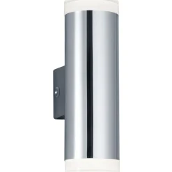 LED-seinävalaisin Trio Ray 166x52x80 mm IP44 kromi
