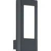 LED-seinävalaisin Trio Rhine 250x110x100 mm antrasiitti