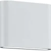 LED-seinävalaisin Trio Thames II 115x90 mm mattavalkoinen