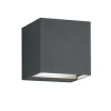 LED-seinävalaisin ulos Trio Adaja 80x80x80mm antrasiitti