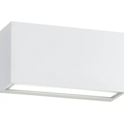 LED-seinävalaisin ulos Trio Trent 50x140x70mm mattavalkoinen