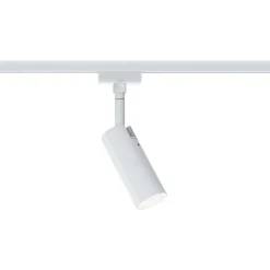 LED-spottivalaisin kiskoon Paulmann URail Tubo, 4000K, himmennettävä, mattakromi