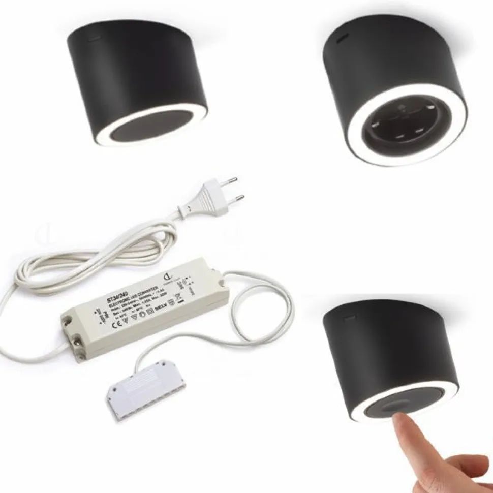 LED-Spottivalaisin Domus Line Unika D-M 3-osainen eri värejä