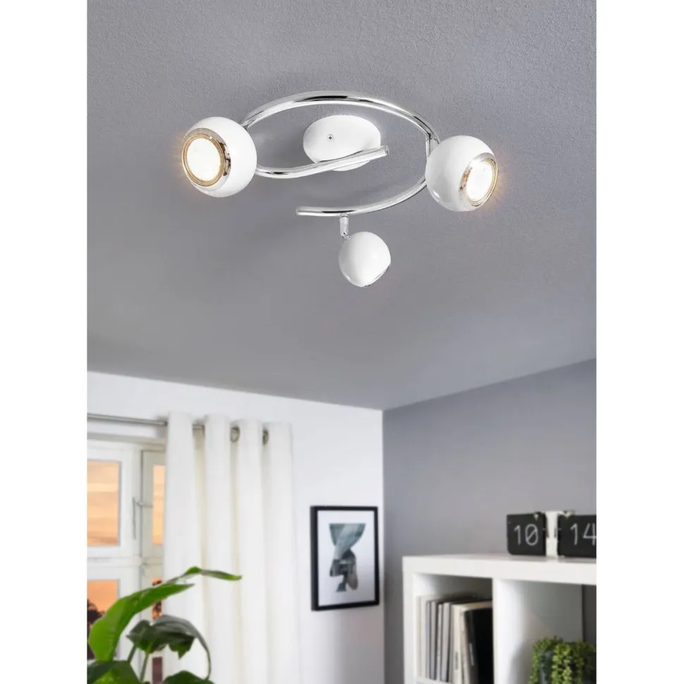 LED-Spottivalaisin Eglo Bimeda 3-osainen valkoinen