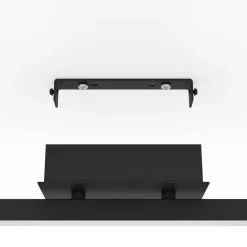 LED-Spottivalaisin Eglo Cardillio 2 2-osainen 38,5x8,5x17,5cm musta/valkoinen