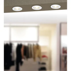 LED-Spottivalaisin Eglo connect.z Saliceto-Z 8,8cm 5W upotettava musta