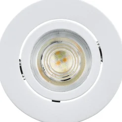 LED-Spottivalaisin Eglo connect.z Saliceto-Z 8,8cm 5W upotettava musta
