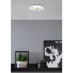 LED-Spottivalaisin Eglo connect.z Saliceto-Z 8,8cm 5W upotettava musta