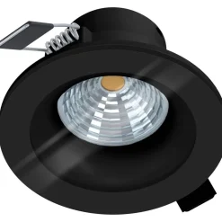 LED-Spottivalaisin Eglo Salabate Ø8,8cm 4000K musta alasvalo