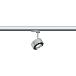 LED-spottivalaisin kiskoon Paulmann ProRail3 Aldan, 4000K, himmennettävä, hopea