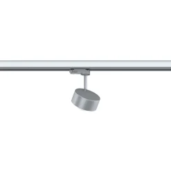 LED-spottivalaisin kiskoon Paulmann ProRail3 Aldan, 4000K, himmennettävä, hopea