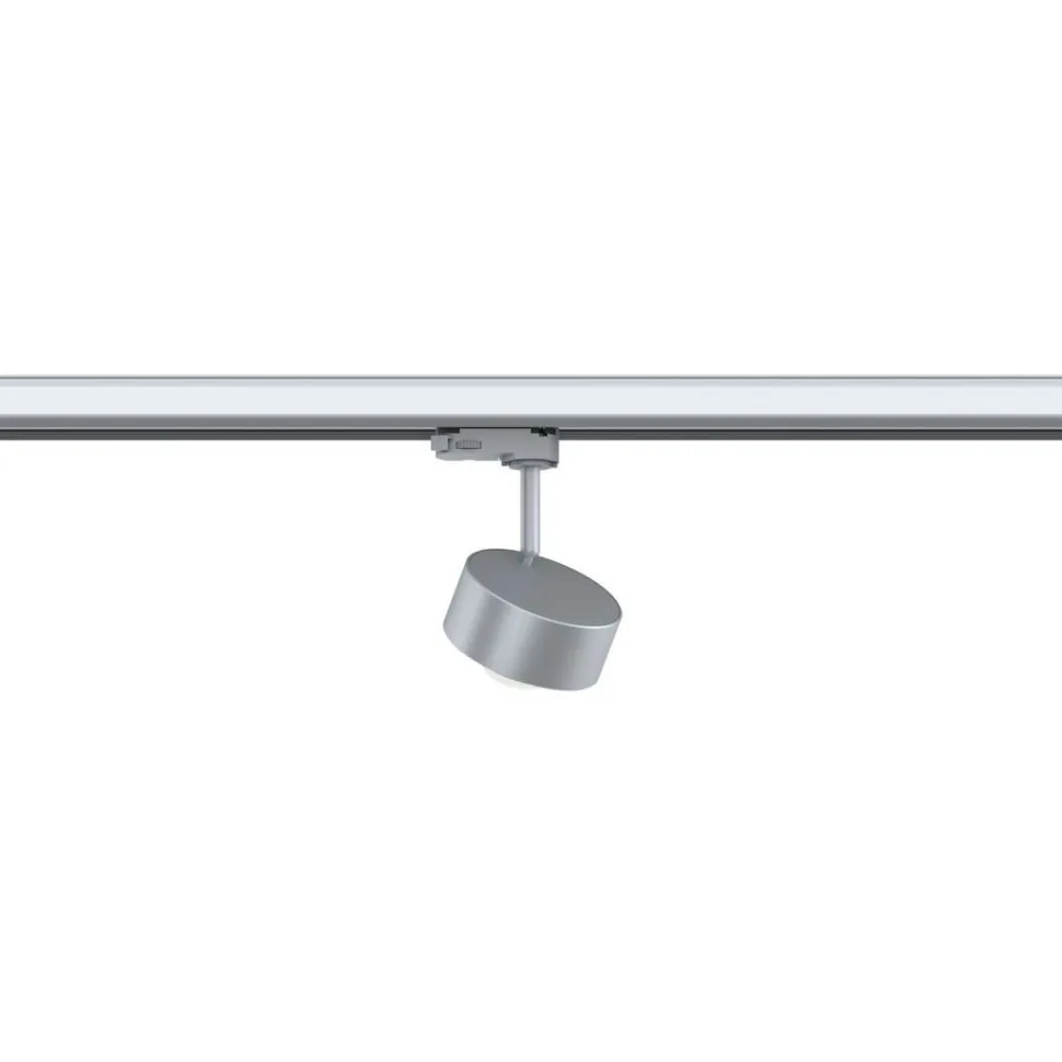 LED-spottivalaisin kiskoon Paulmann ProRail3 Aldan, 4000K, himmennettävä, hopea