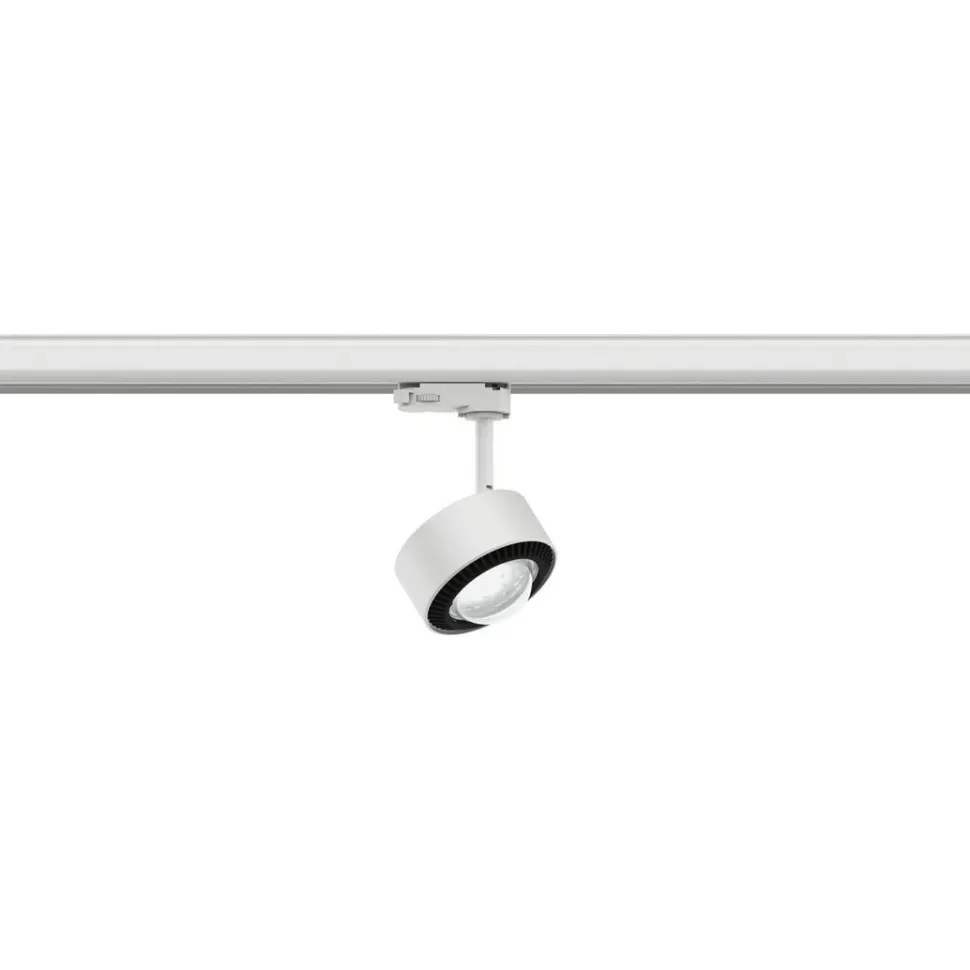 LED-spottivalaisin kiskoon Paulmann ProRail3 Aldan, 4000K, himmennettävä, hopea