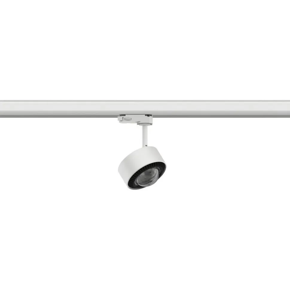 LED-spottivalaisin kiskoon Paulmann ProRail3 Aldan, 4000K, himmennettävä, hopea