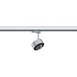 LED-spottivalaisin kiskoon Paulmann ProRail3 Aldan, 4000K, himmennettävä, hopea