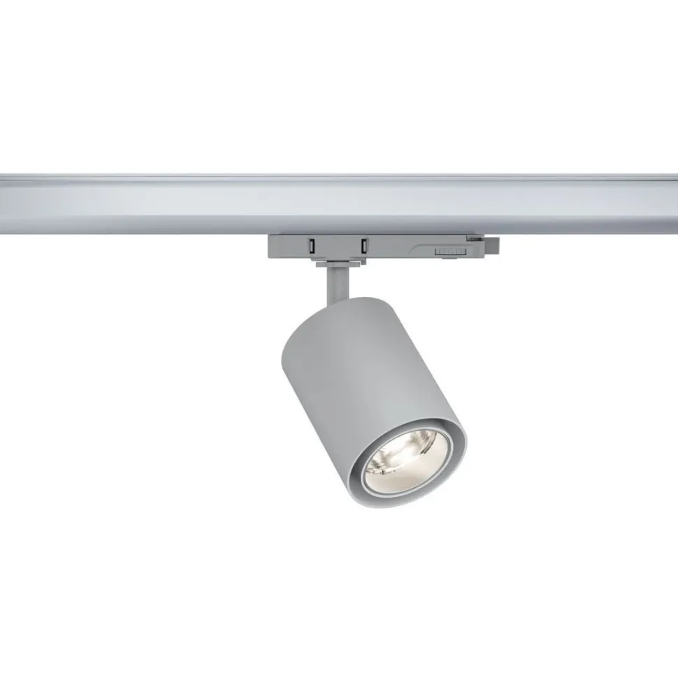 LED-spottivalaisin kiskoon Paulmann ProRail3 Kratos, 50°, 2000lm, 18.5W, 4000K, hopea
