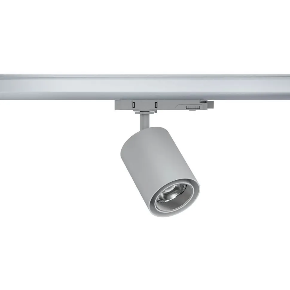 LED-spottivalaisin kiskoon Paulmann ProRail3 Kratos, 50°, 2000lm, 18.5W, 4000K, hopea