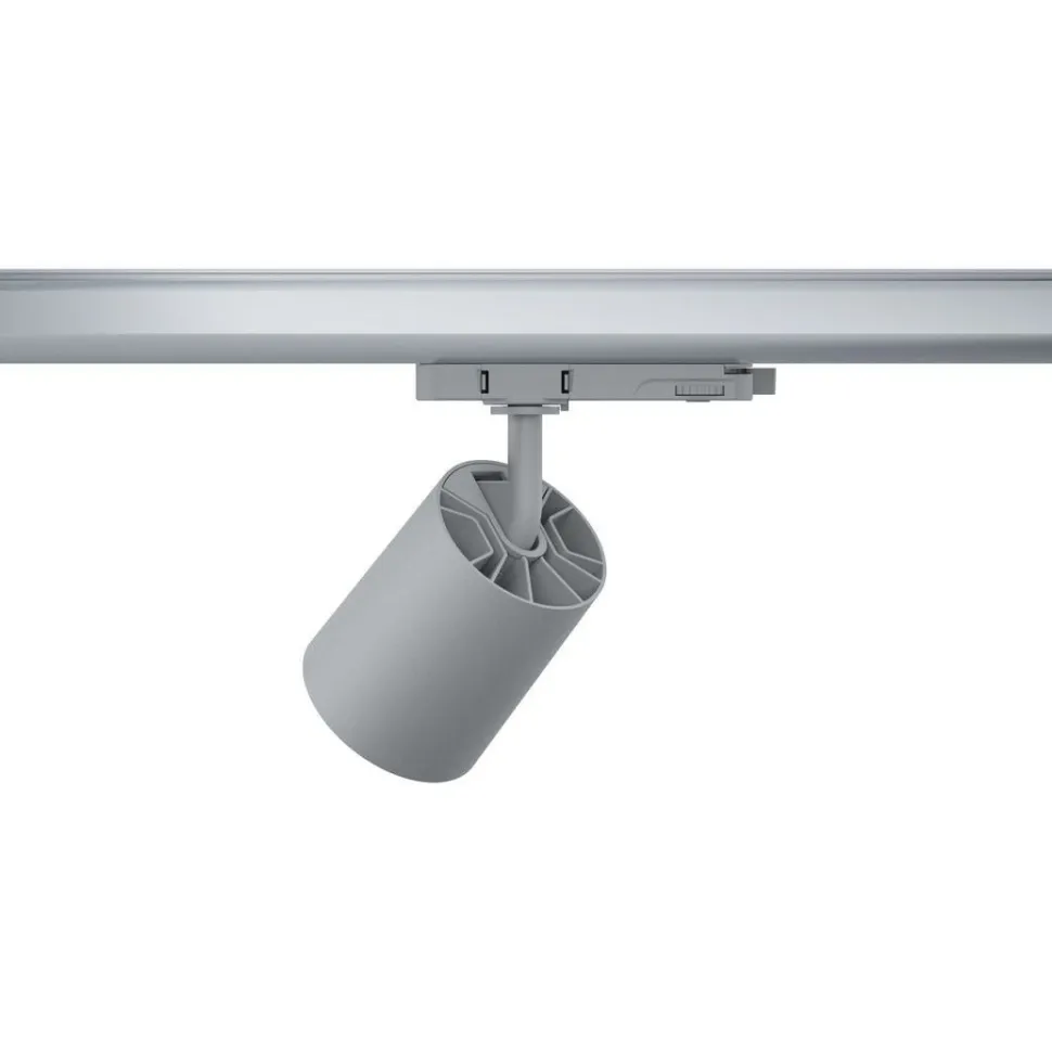 LED-spottivalaisin kiskoon Paulmann ProRail3 Kratos, 50°, 2000lm, 18.5W, 4000K, hopea