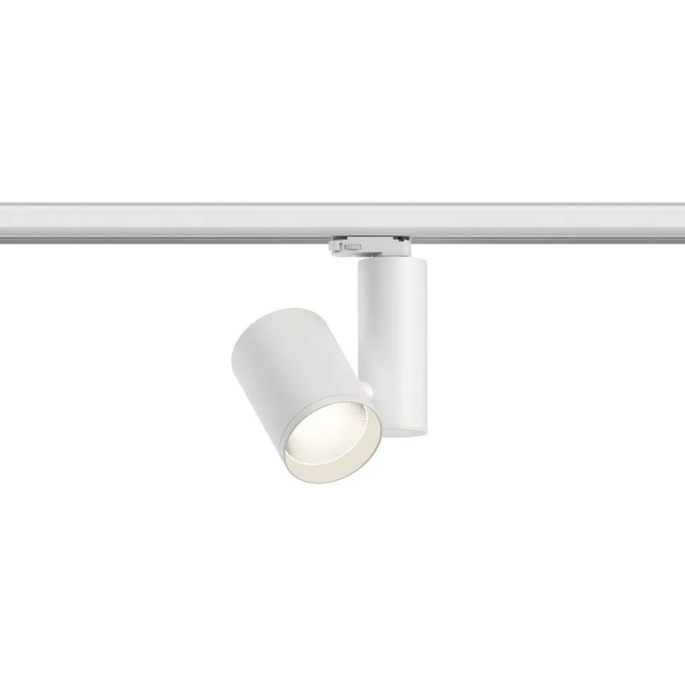 LED-spottivalaisin kiskoon Paulmann ProRail3 Zeuz, 60°, 4000K, himmennettävä, hopea