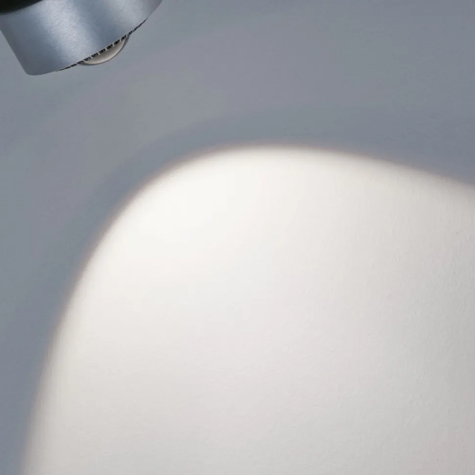 LED-spottivalaisin kiskoon Paulmann URail Aldan, 4000K, himmennettävä, mattakromi