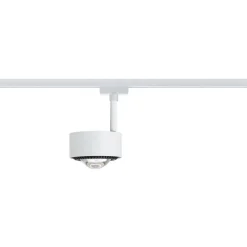 LED-spottivalaisin kiskoon Paulmann URail Aldan, 2700K, himmennettävä, valkoinen/musta