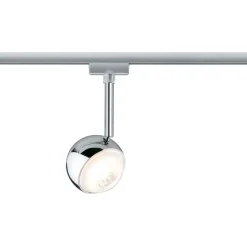 LED-spottivalaisin kiskoon Paulmann URail Capsule II, 2700K, himmennettävä, kromi