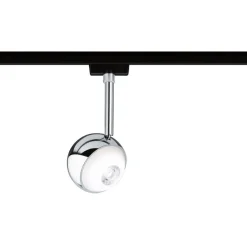 LED-spottivalaisin kiskoon Paulmann URail Capsule II, 6.3W, 4000K, himmennettävä, mattakromi