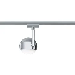 LED-spottivalaisin kiskoon Paulmann URail Capsule II, 6.3W, 4000K, himmennettävä, mattakromi