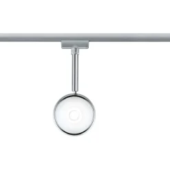 LED-spottivalaisin kiskoon Paulmann URail Capsule II, 6.3W, 4000K, himmennettävä, mattakromi