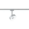 LED-spottivalaisin kiskoon Paulmann URail Circle, 160lm, 5W, 4000K, himmennettävä, mattakromi