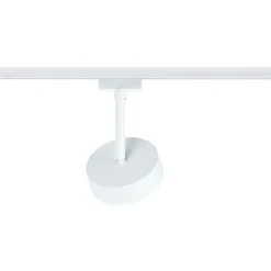 LED-spottivalaisin kiskoon Paulmann URail Circle Ø100mm 3-Step-Dim 210lm 5W 3000K himmennettävä signaalivalkoinen