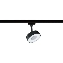LED-spottivalaisin kiskoon Paulmann URail Circle Ø100mm 3-Step-Dim 220lm 5W 4000K himmennettävä signaalivalkoinen