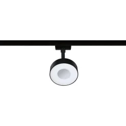 LED-spottivalaisin kiskoon Paulmann URail Circle Ø100mm 3-Step-Dim 220lm 5W 4000K himmennettävä signaalivalkoinen