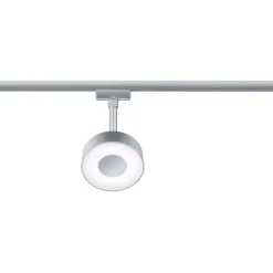 LED-spottivalaisin kiskoon Paulmann URail Circle Ø100mm 3-Step-Dim 220lm 5W 4000K himmennettävä signaalivalkoinen