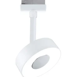 LED-spottivalaisin kiskoon Paulmann URail Circle Ø100mm 3-Step-Dim 220lm 5W 4000K himmennettävä signaalivalkoinen