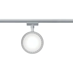 LED-spottivalaisin kiskoon Paulmann URail Hemi, 3000K, mattakromi