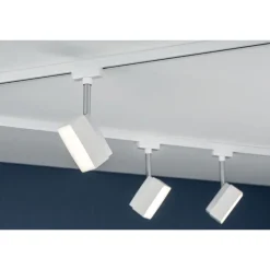LED-spottivalaisin kiskoon Paulmann URail Pedal, 2700K, valkoinen