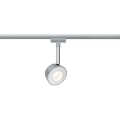 LED-spottivalaisin kiskoon Paulmann URail Pellet, 2700K, himmennettävä, mattakromi