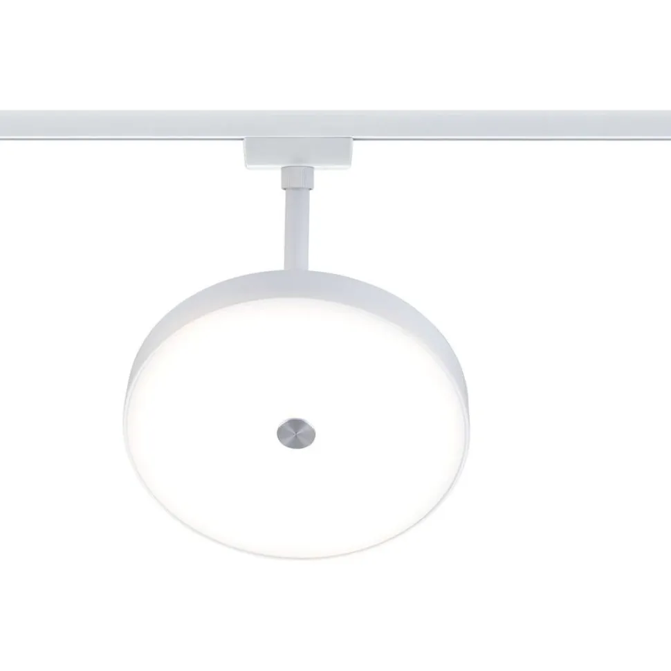 LED-spottivalaisin kiskoon Paulmann URail Smart Home Zigbee 3.0 Hildor, Ø18cm, 500lm, 7.5W, RGBW+, himmennettävä, 230V, mattamusta