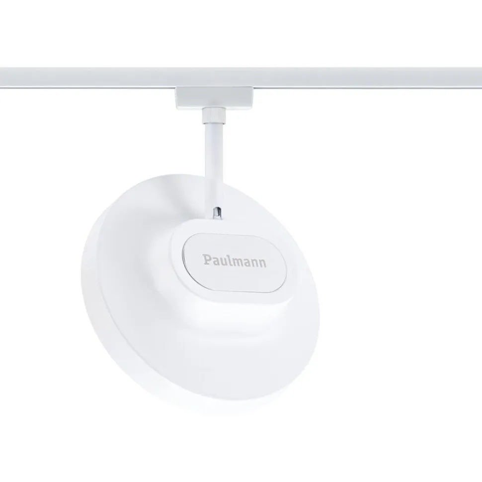 LED-spottivalaisin kiskoon Paulmann URail Smart Home Zigbee 3.0 Hildor, Ø18cm, 500lm, 7.5W, RGBW+, himmennettävä, 230V, mattamusta