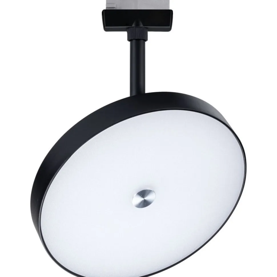 LED-spottivalaisin kiskoon Paulmann URail Smart Home Zigbee 3.0 Hildor, Ø18cm, 500lm, 7.5W, RGBW+, himmennettävä, 230V, mattamusta