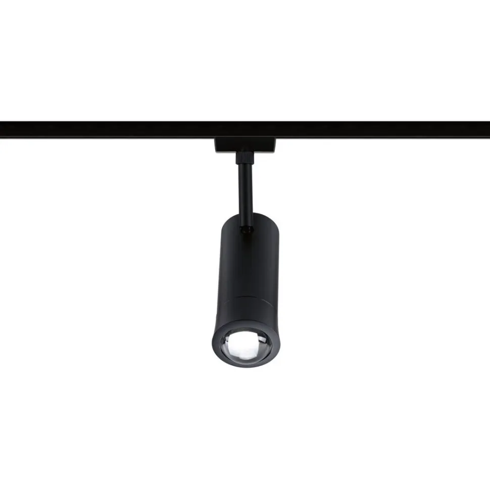 LED-spottivalaisin kiskoon Paulmann URail Smart Home Zigbee 3.0 Tarie, Ø6cm, 230lm, 4.5W, RGBW+, himmennettävä, 230V, mattamusta