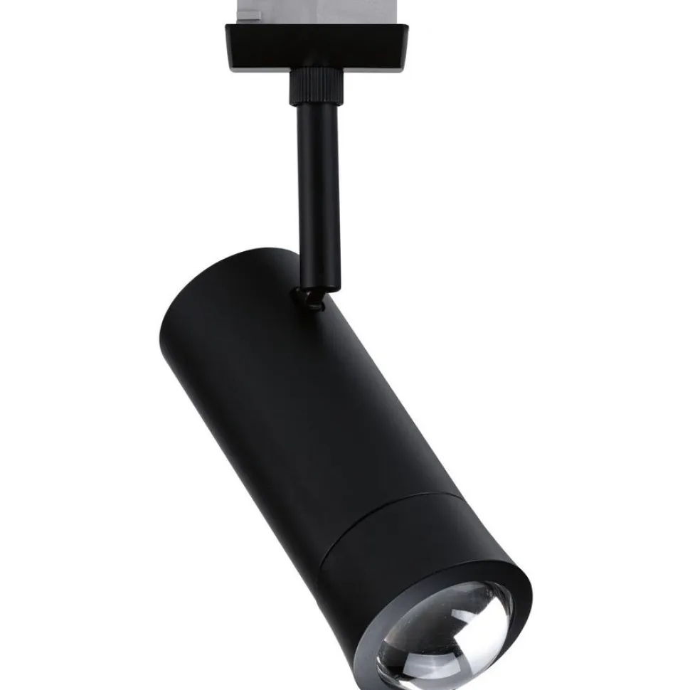 LED-spottivalaisin kiskoon Paulmann URail Smart Home Zigbee 3.0 Tarie, Ø6cm, 230lm, 4.5W, RGBW+, himmennettävä, 230V, mattamusta