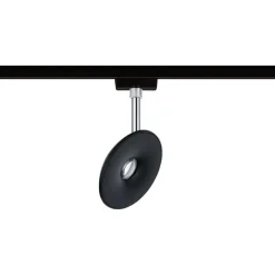 LED-spottivalaisin kiskoon Paulmann URail Sphere, 2700K, himmennettävä, mattakromi