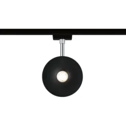 LED-spottivalaisin kiskoon Paulmann URail Sphere, 2700K, himmennettävä, mattakromi